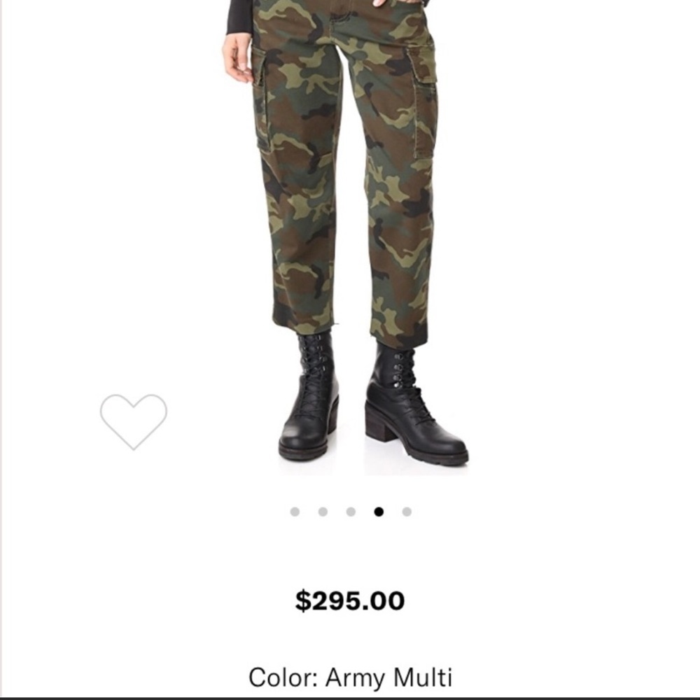 Alice & Olivia camo cargo pants VOGUE 2017